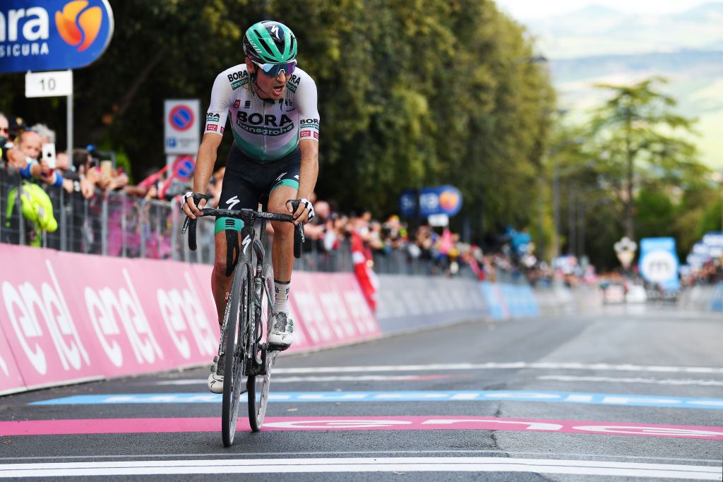 Emanuel Buchmann (Bora-Hansgrohe) on stage 11 of the Giro d&#039;Italia