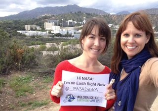 On Earth Day, April 22, 2014, NASA invites you to celebrate by stepping outside, taking a "selfie" and sharing it with the world on social media. The event is designed to encourage environmental awareness and recognize NASA's ongoing work to protect Earth.
