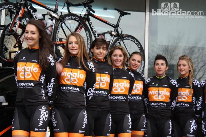 The orange and black Wiggle jersey