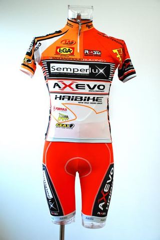 The Semperlux Axevo Haibike team kit for 2010