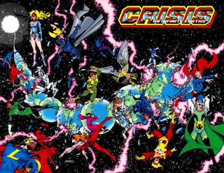 Crisis on Infinite Earths #1 cover