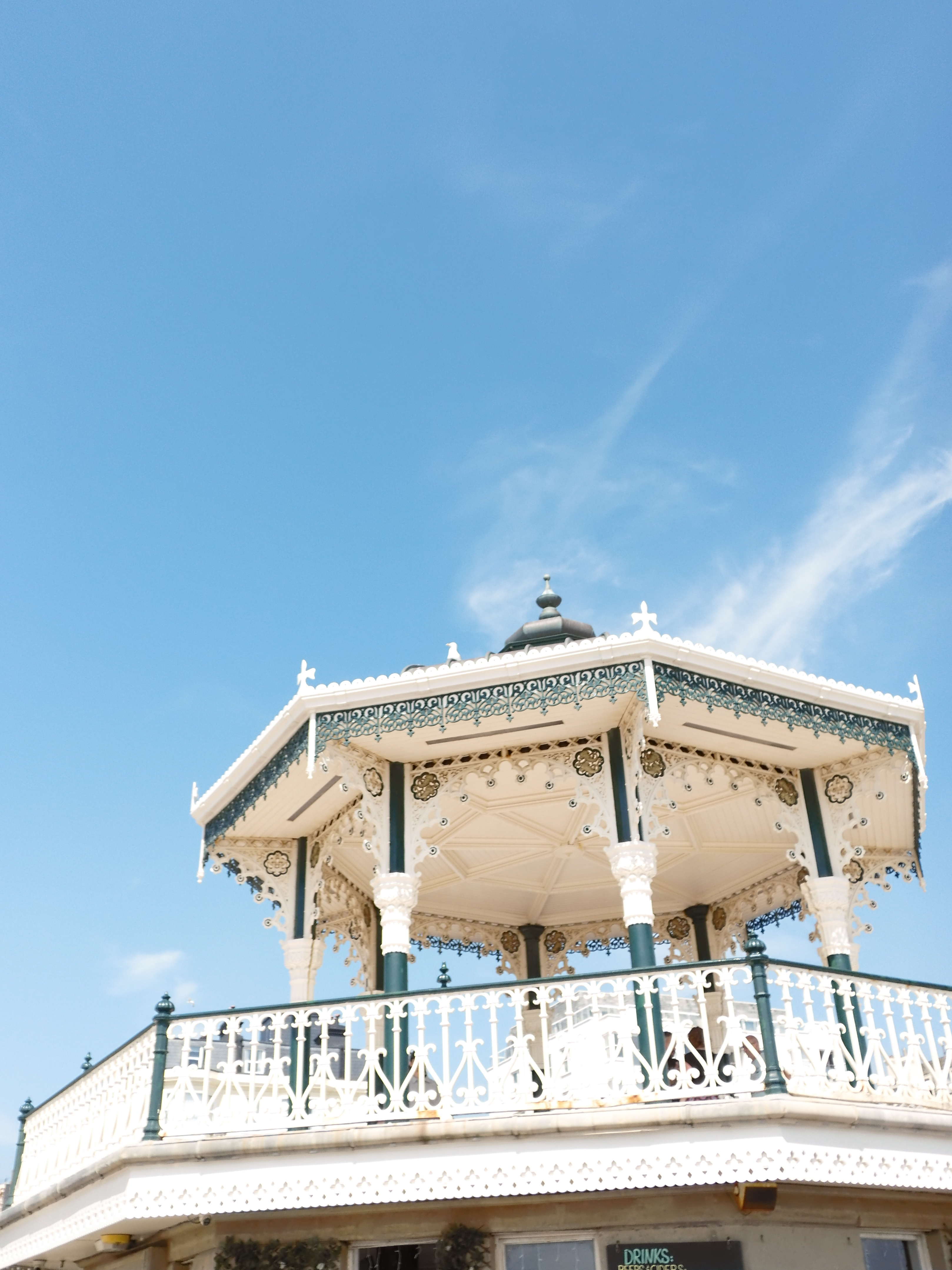 A band stand on Brighton seafront