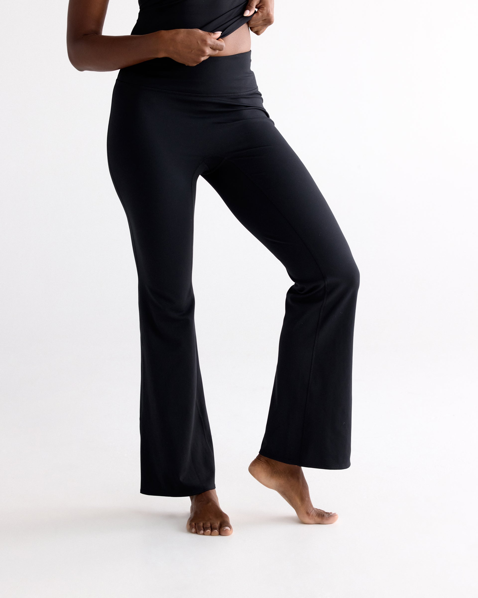 Adanola Flared Yoga Pant- Black