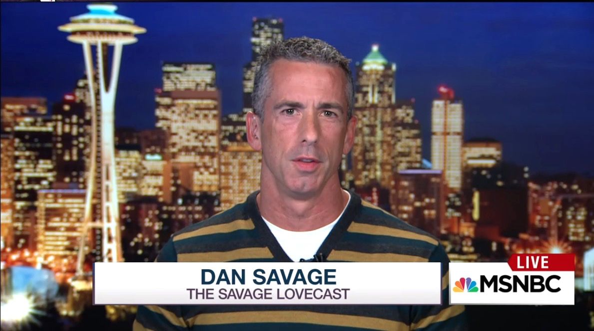 Dan Savage weighs in on Kentucky clerk who won&amp;#039;t issue same-sex marriage licenses