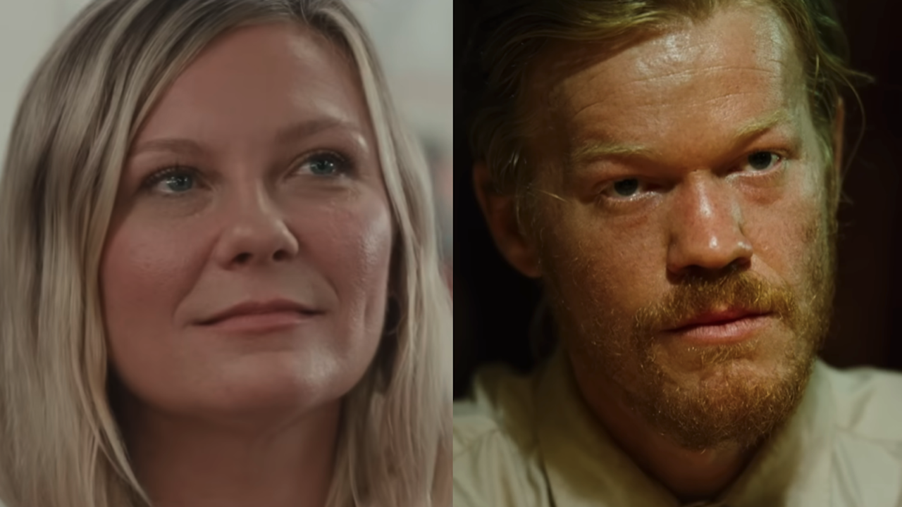 Kirsten Dunst in Roofman and Jesse Plemons in Bugonia