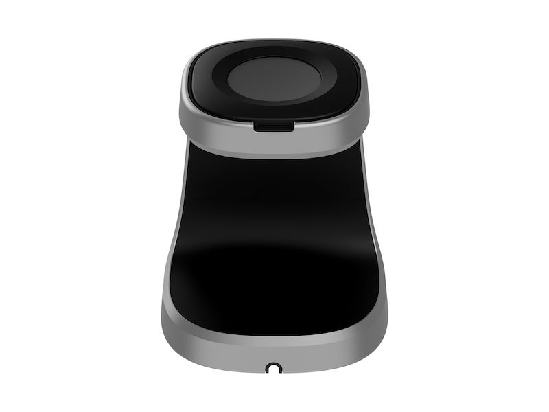 The back of the new Galaxy Watch Charging Cradle by Samsung.