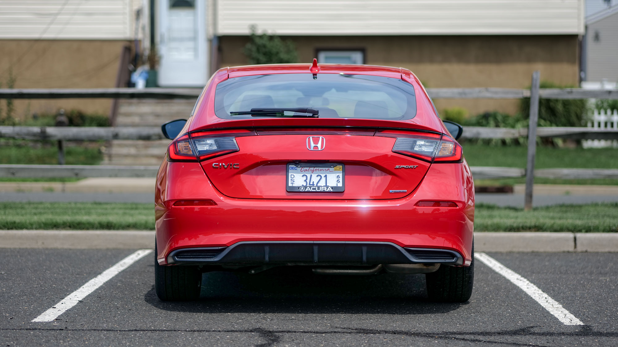 2025 Honda Civic Sport Hatchback Hybrid test drive.
