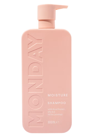 A picture of a Monday shampoo, one of the best cheap shampoos.