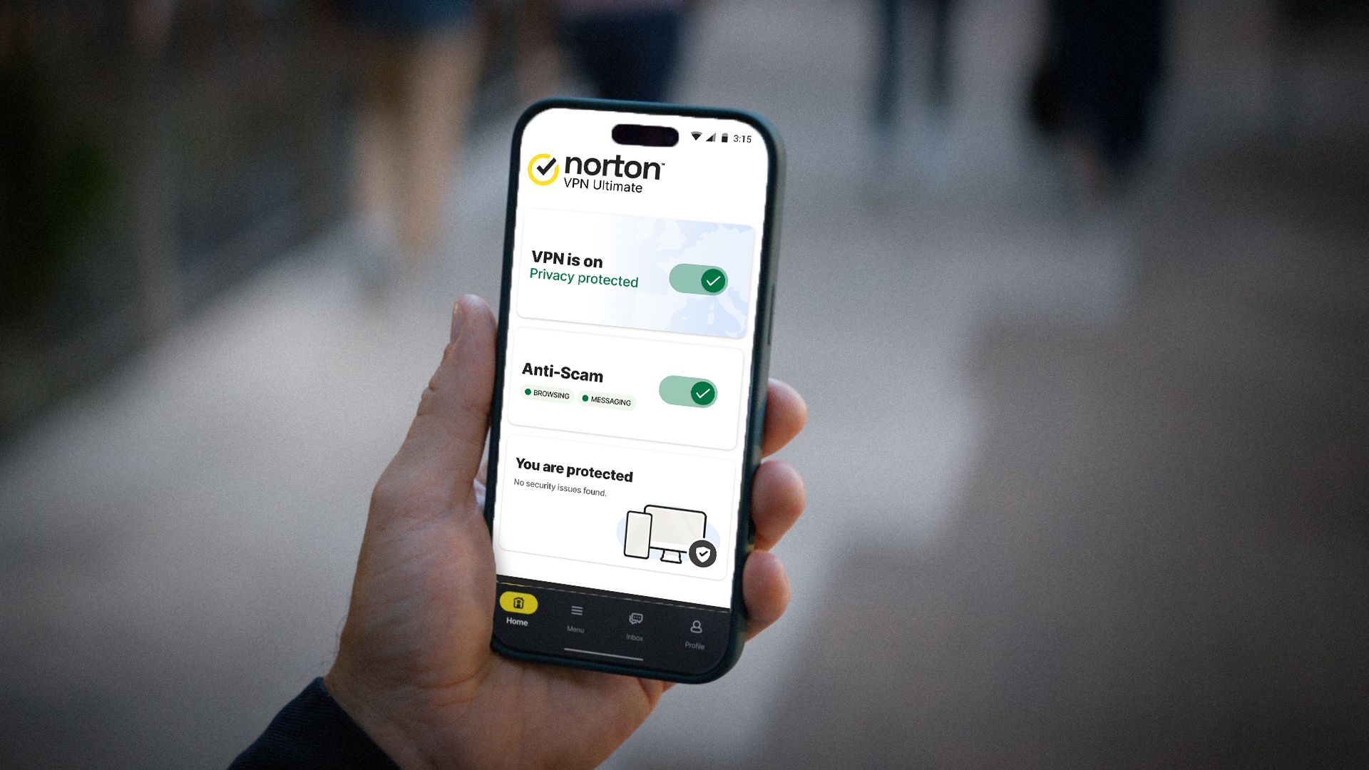 Harga eksklusif Norton VPN ini berarti Anda tidak perlu menunggu hingga Black Friday untuk mendapatkan penawaran VPN yang menarik