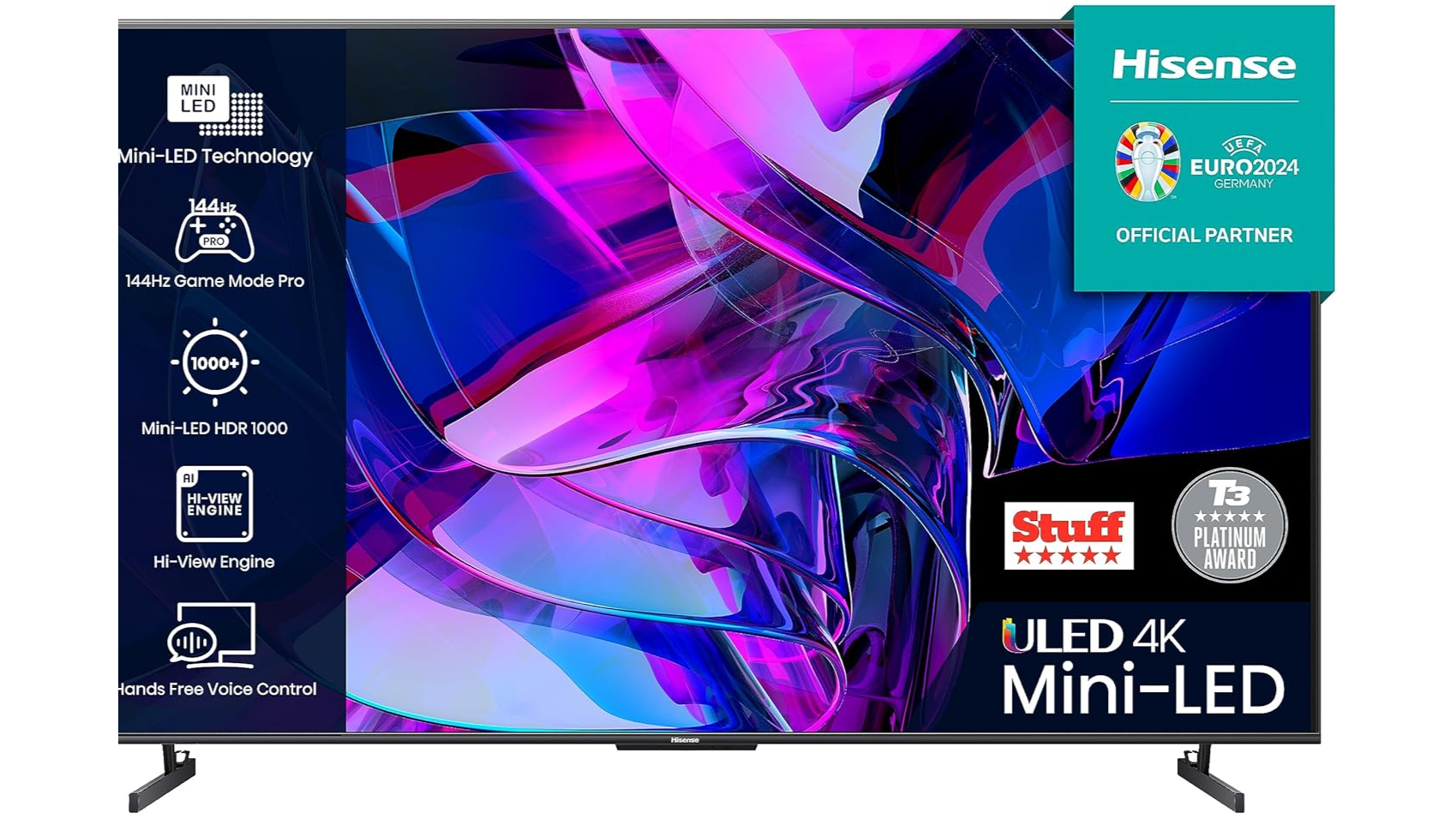 Big Game TV Deal: The Hisense U7K 4K Mini LED Smart TV Is On Sale