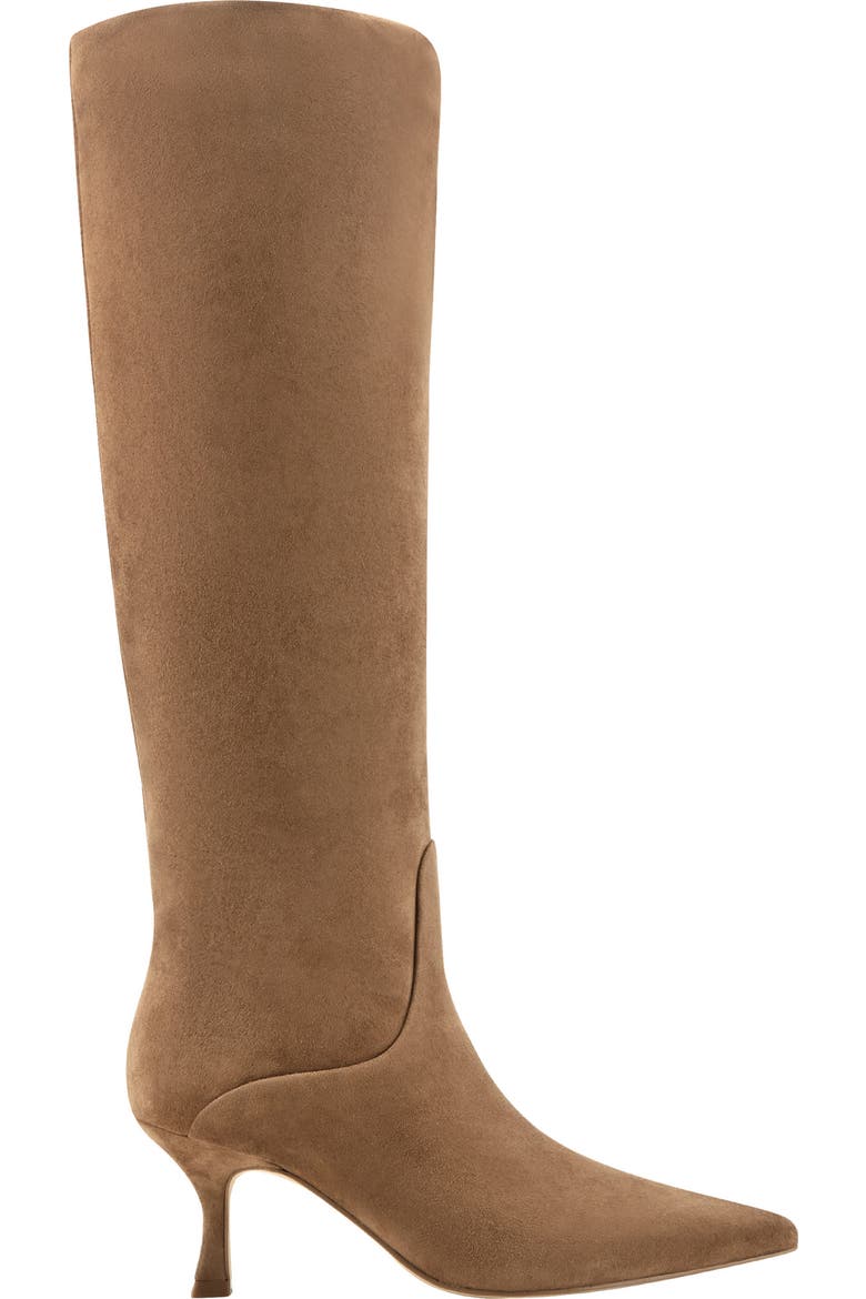 Visola Pointed Toe Knee High Boot