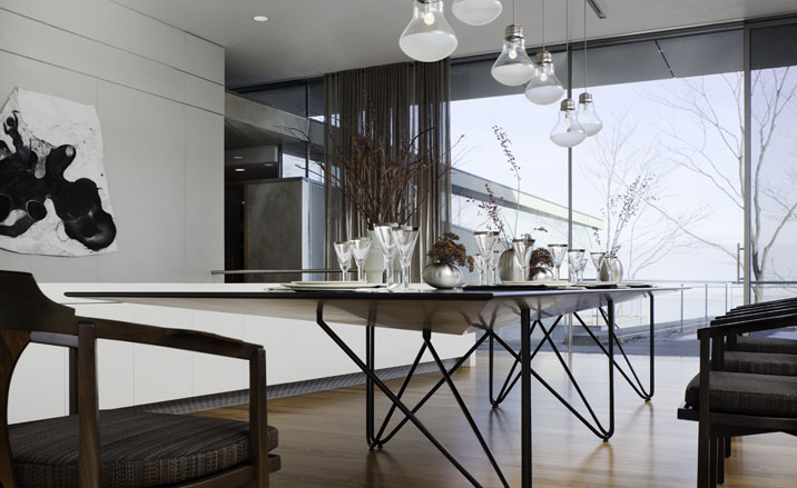 At Cascade House,Each room in the house is filled with natural light