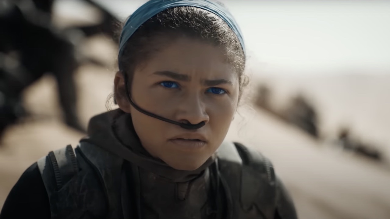 Zendaya como Chani en Dune: Segunda parte