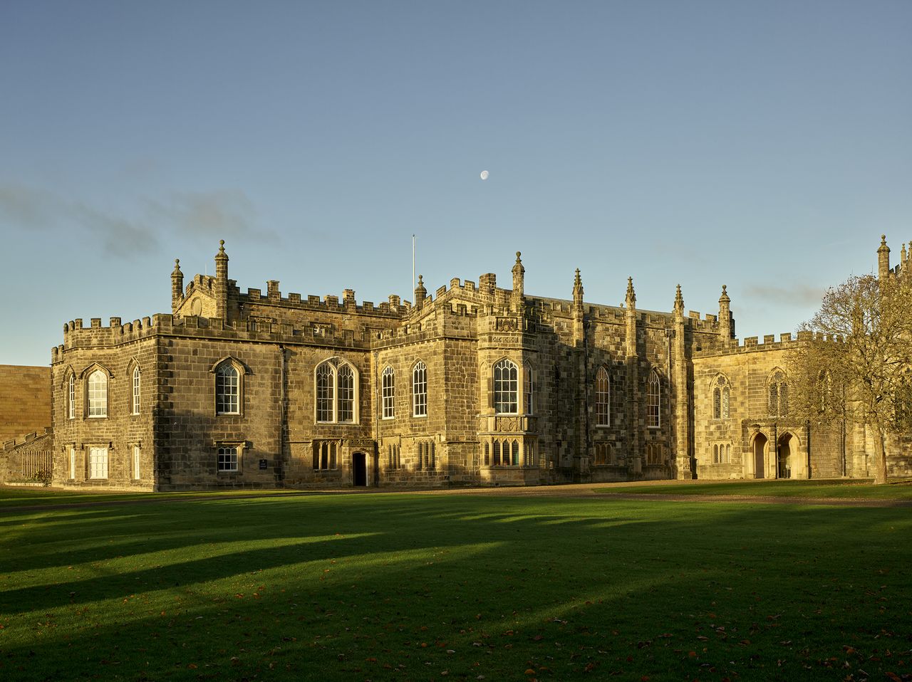 Bishop Auckland Castle view from the south.