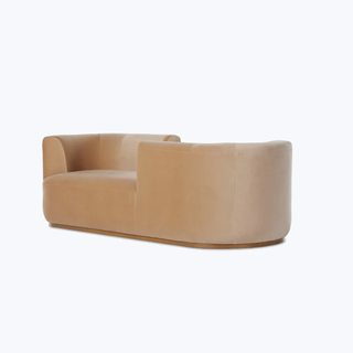 Camel colored chaise