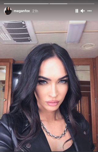 Megan Fox in Expendables 4 costume