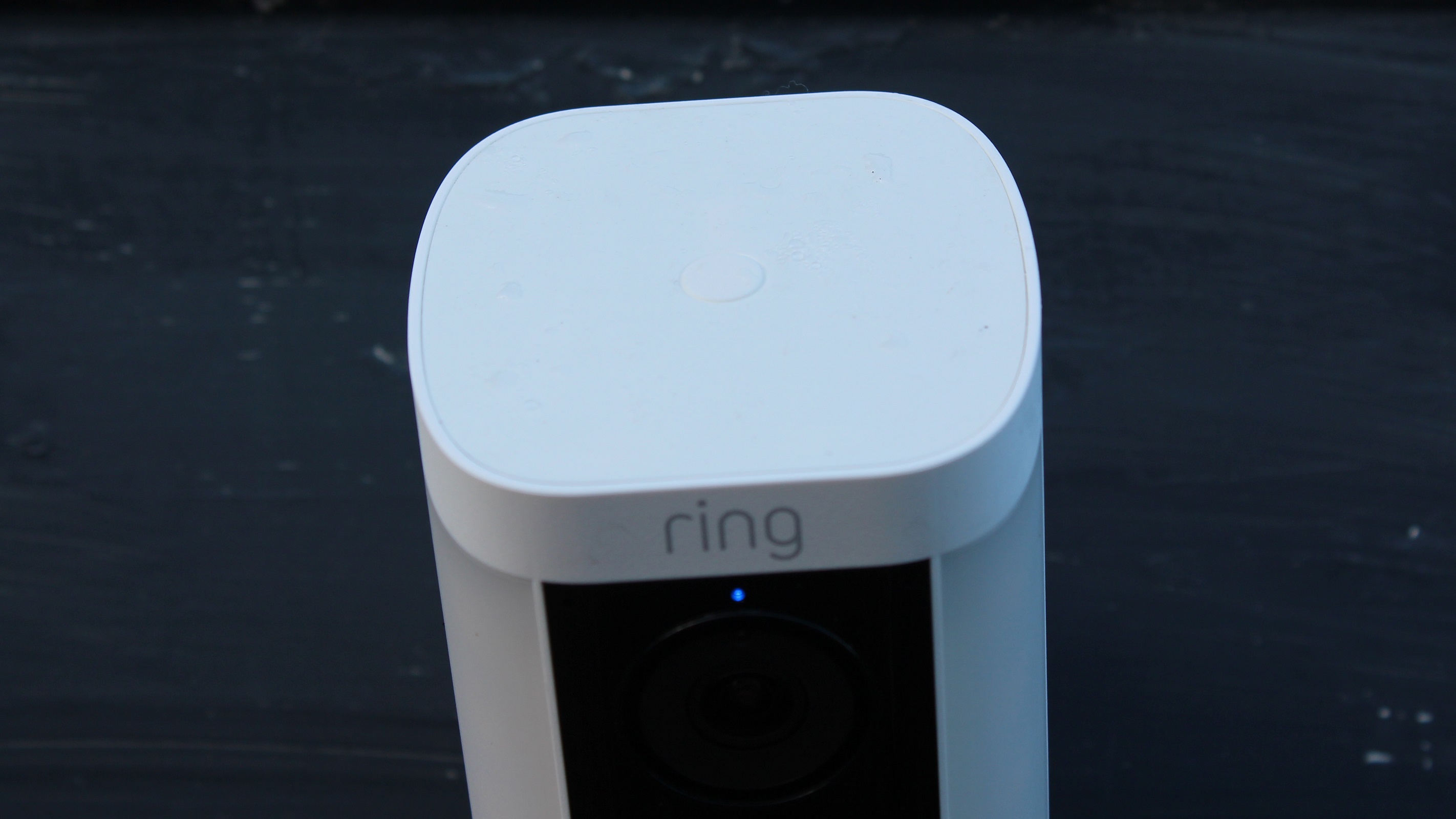top button on ring spotlight pro cam battery