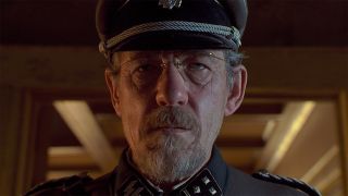Ian McKellen as Kurt Dussander in uniform in Apt Pupil