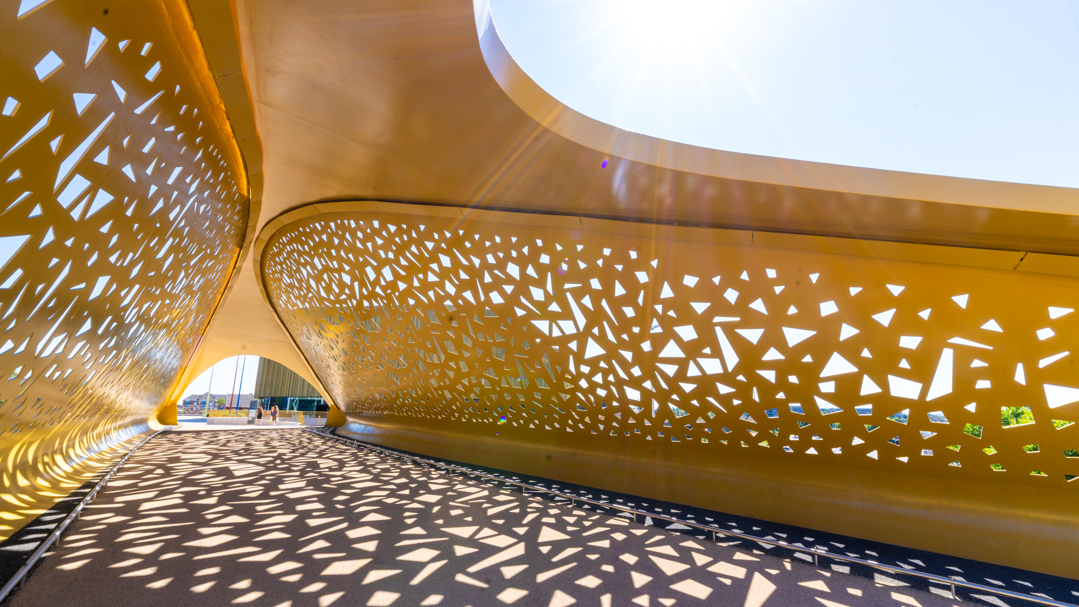 yellow bridge