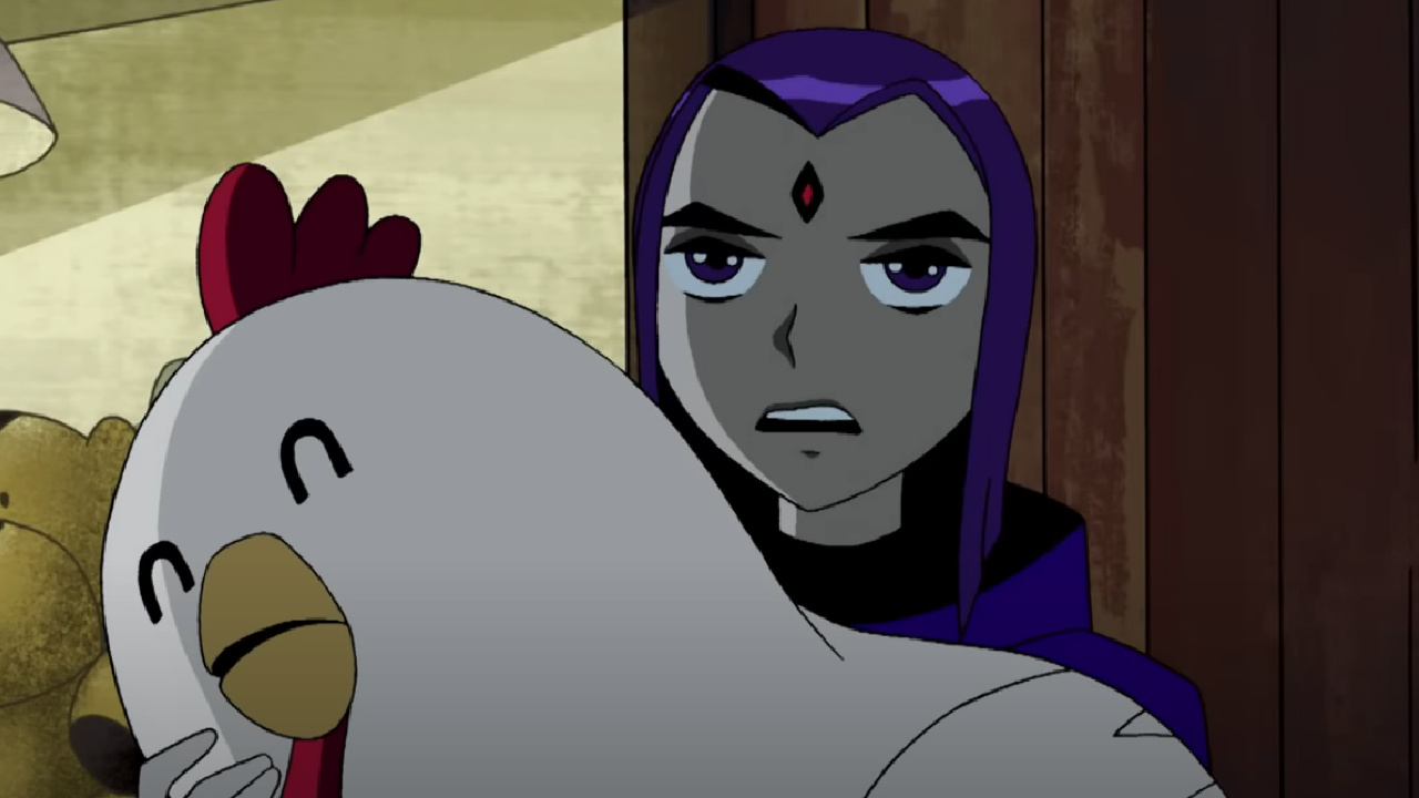 Raven in Teen Titans.
