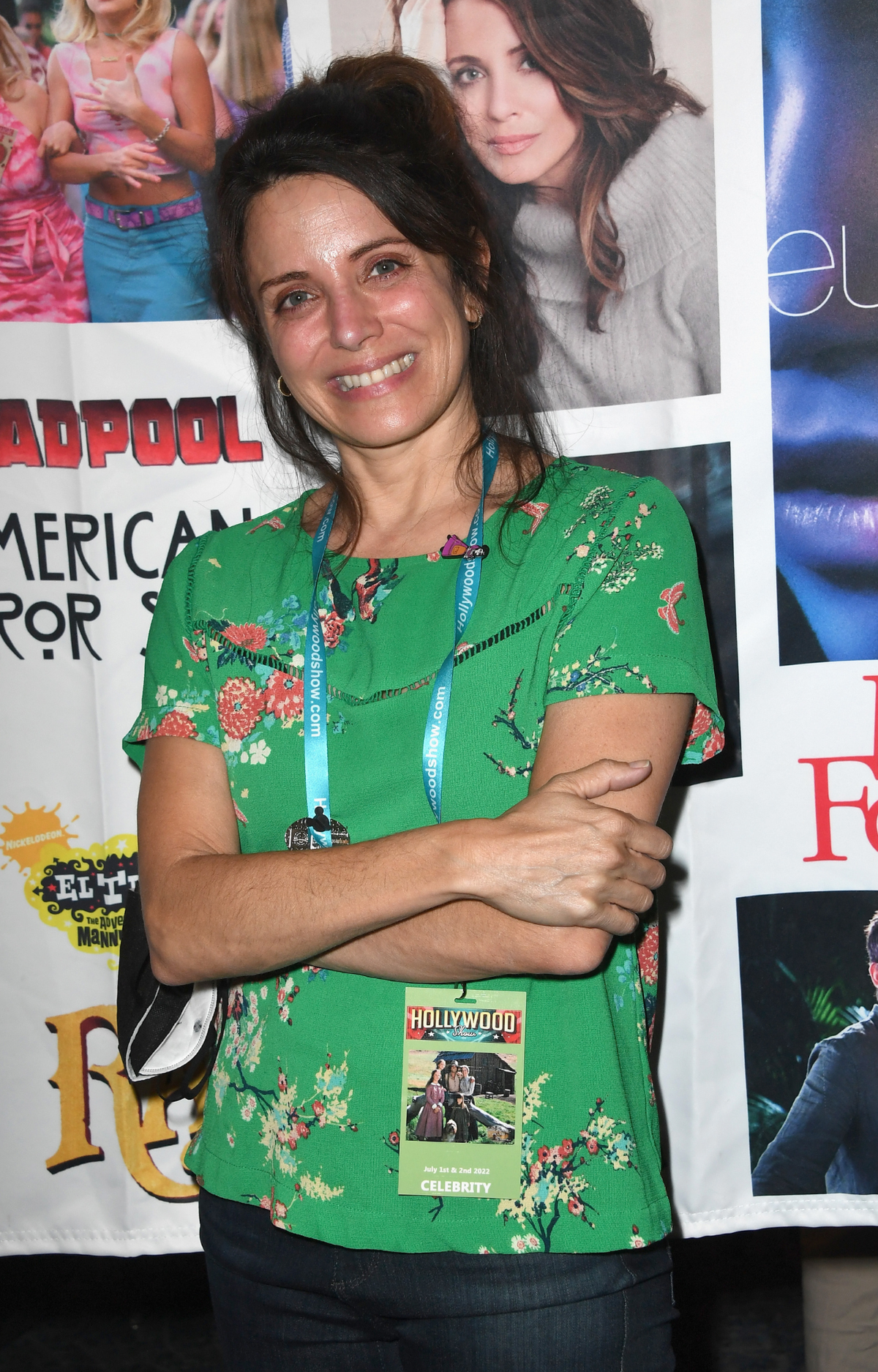 Alanna Ubach attends The Hollywood Show in Burbank California 2022