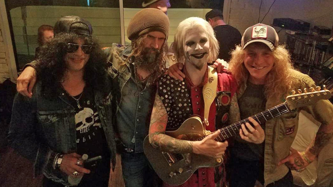 Slash, Rob Zombie, John 5 and Steven Adler