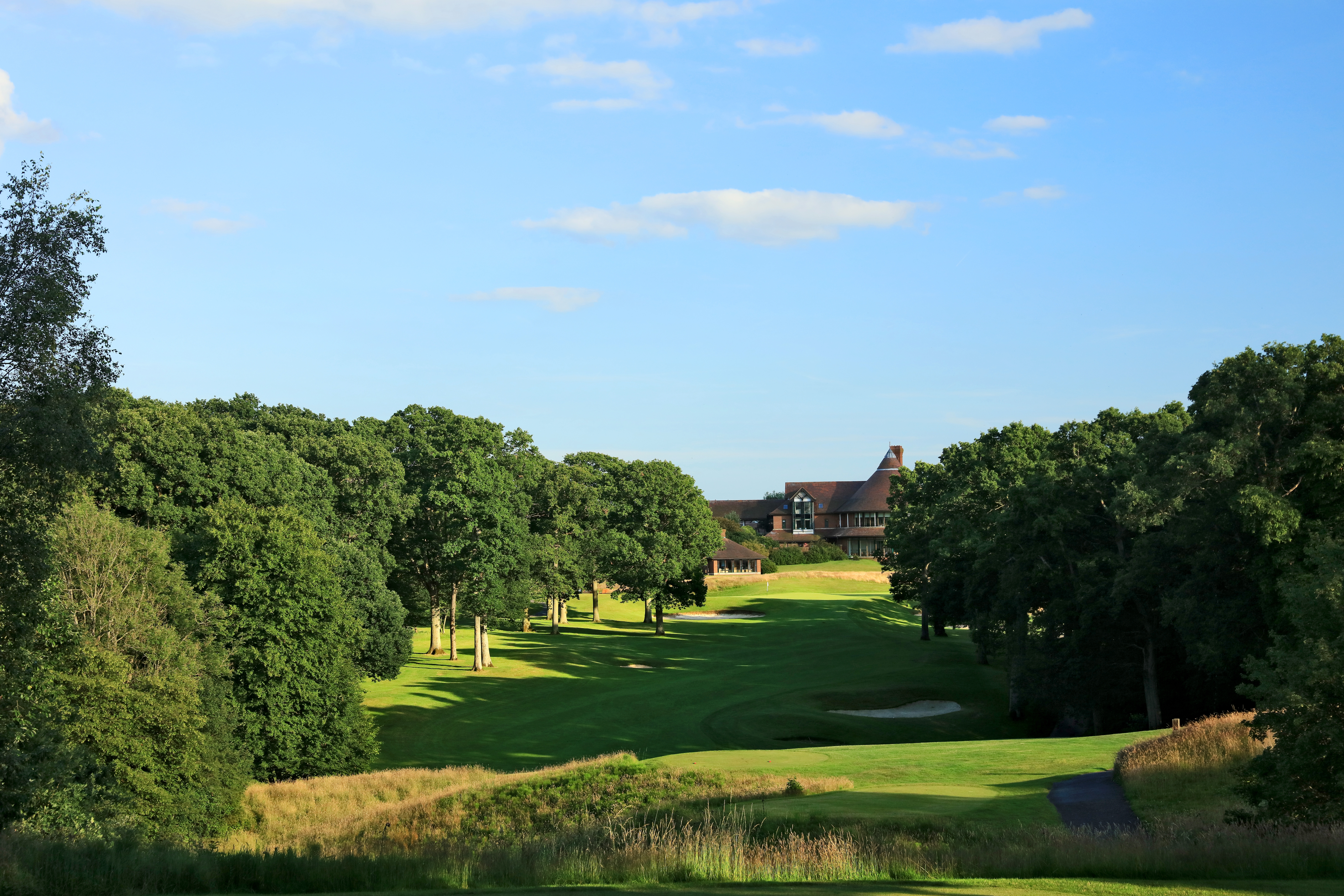 The 18th hole on the West course at East Sussex National