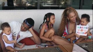 Jay Z, Beyonce & their kids