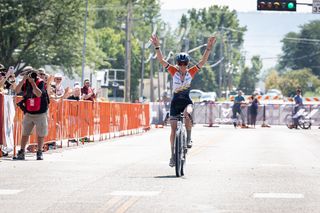 Lauren Stephens (Cynisca Cycling) goes back-to-back with national titles at US Gravel National Championships in 2024