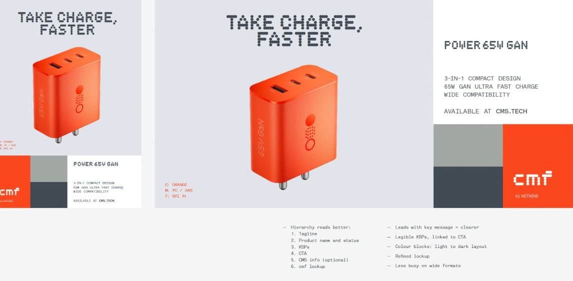 Nothing GaN charger