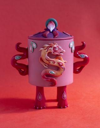 Hannah Lim, Ruby Dragon Snuff Bottle