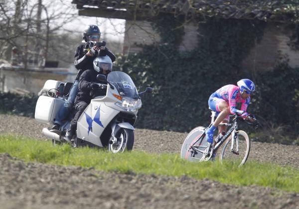 Diego Ulissi (Lampre-ISD) in the time trial.
