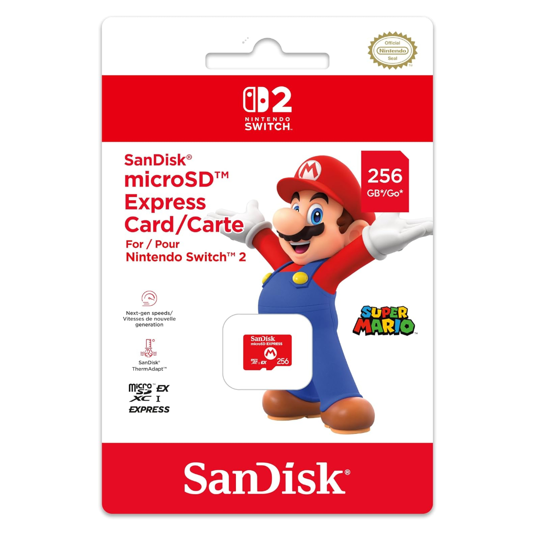 Nintendo SanDisk microSD Express Card square deal