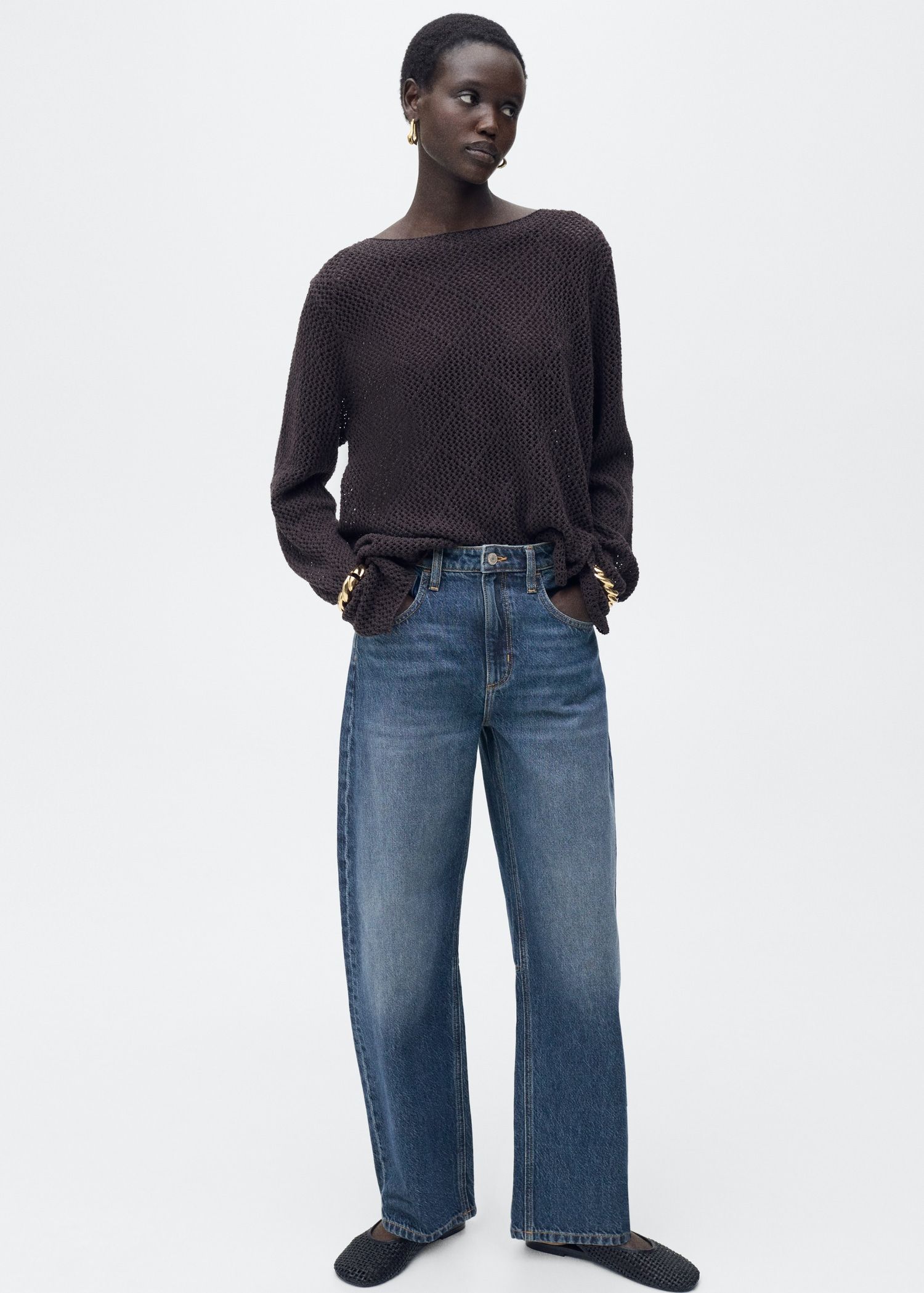 MANGO, High-Rise Balloon Jeans - Women | Mango Usa
