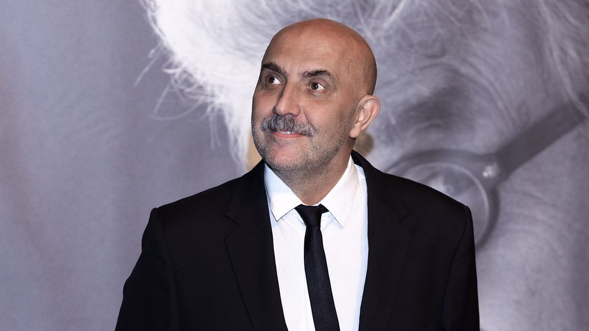 Gaspar Noe at 2023 Lumiere Awards red carpet.