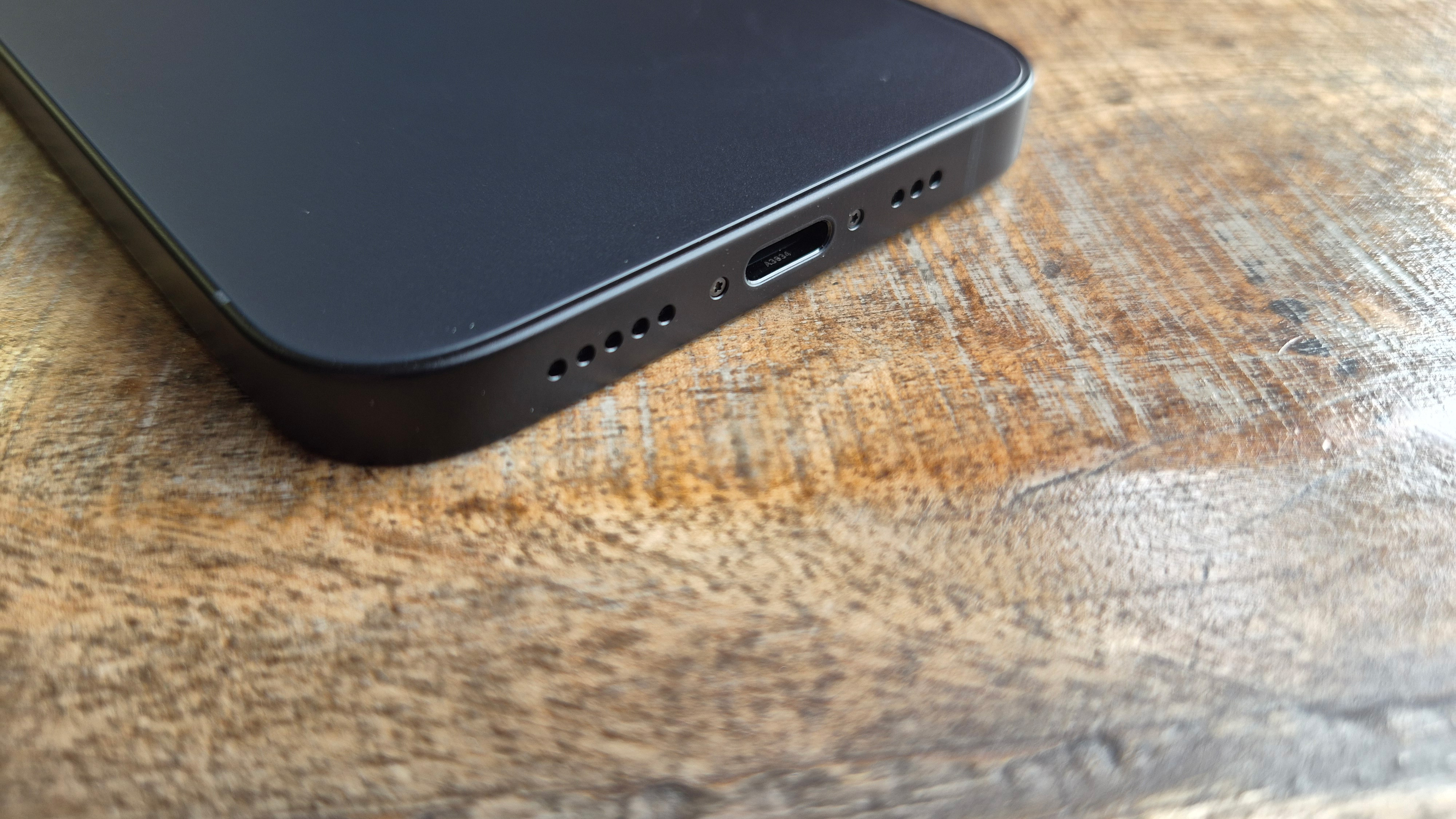 The Apple iPhone 17e on a desk