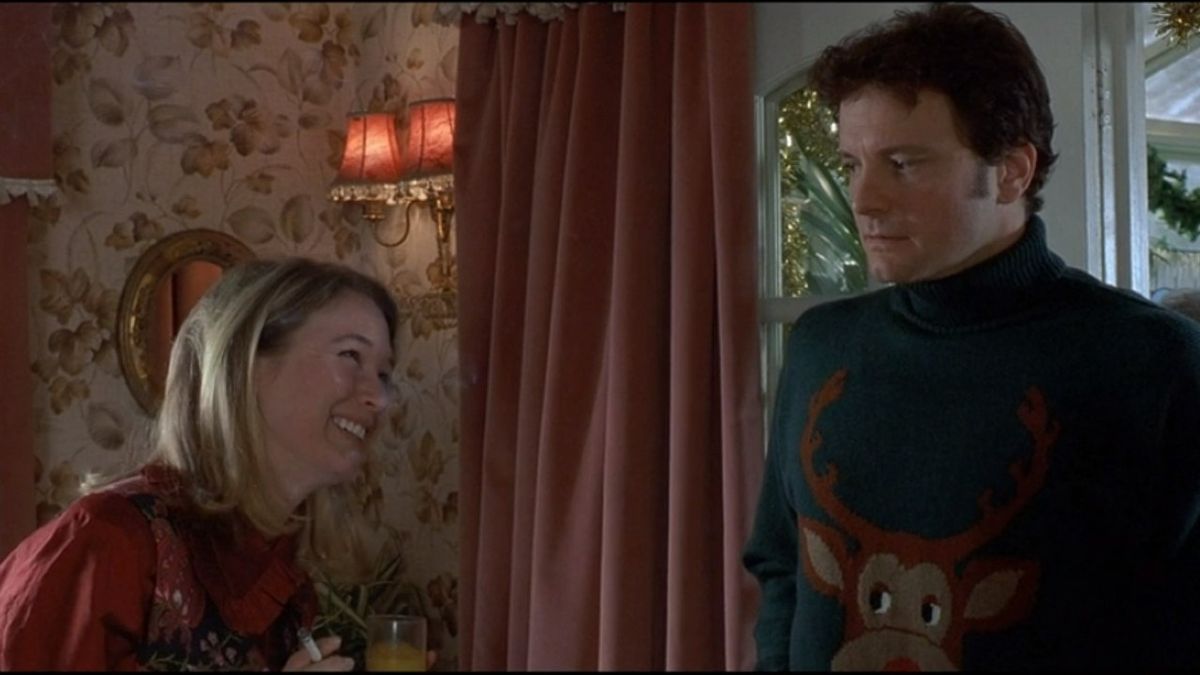 Renee Zellweger and Colin Firth in Bridget Jones&#039;s Diary