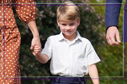 Prince Louis 'pushes' Prince William's hand away