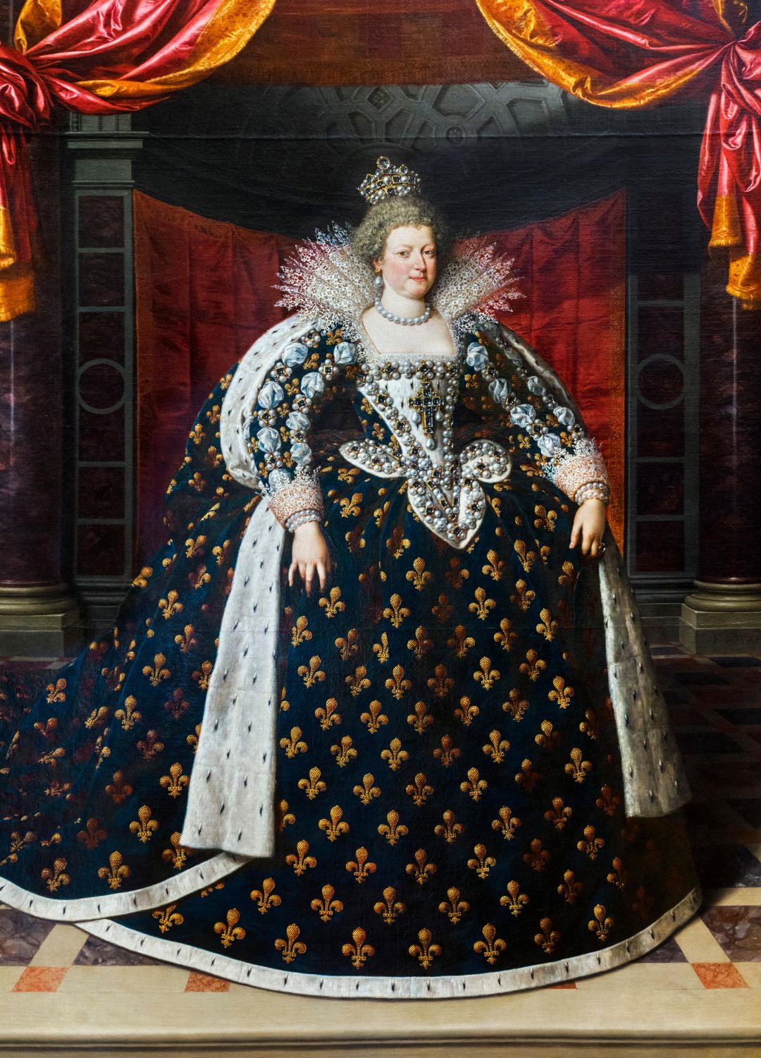 Marie de&amp;rsquo; Medici, Queen of France and Navarre as the second wife of King Henry IV