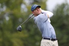 Max Greyserman in the Wyndham Championship