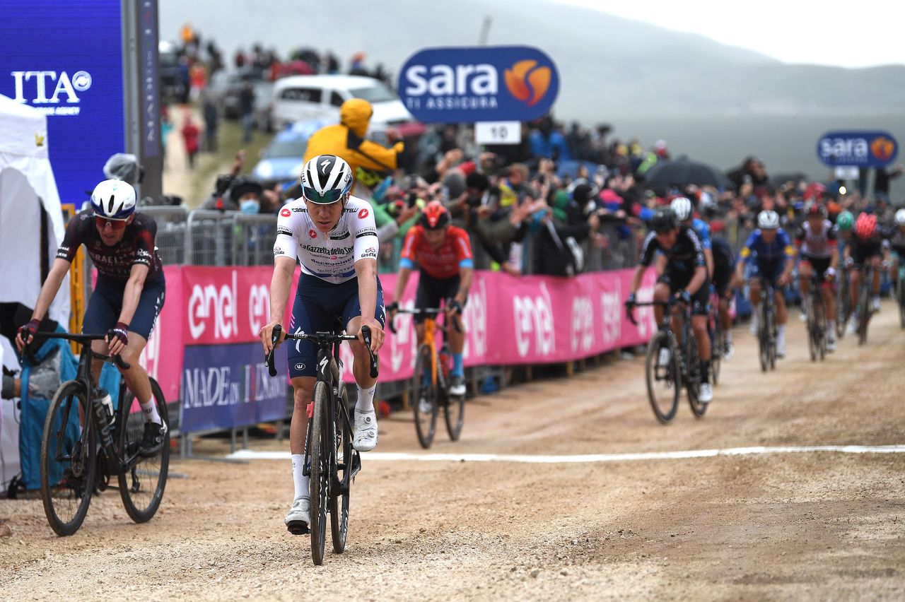 Remco Evenepoel on stage nine of the Giro d&#039;Italia 2021