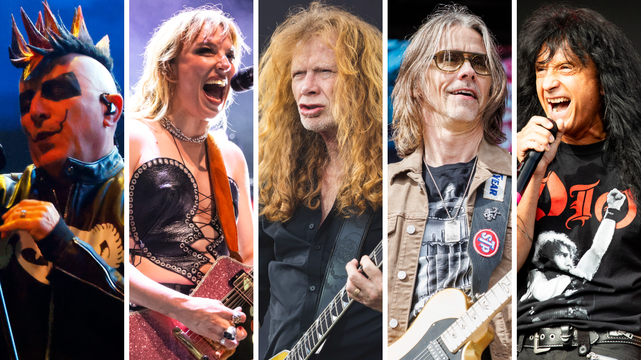 Tool in 2025, Halestorm in 2024, Megadeth in 2024, Myles Kennedy in 2025 and Anthrax in 2025