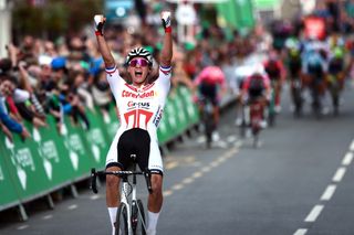 Mathieu van der Poel wins the stage