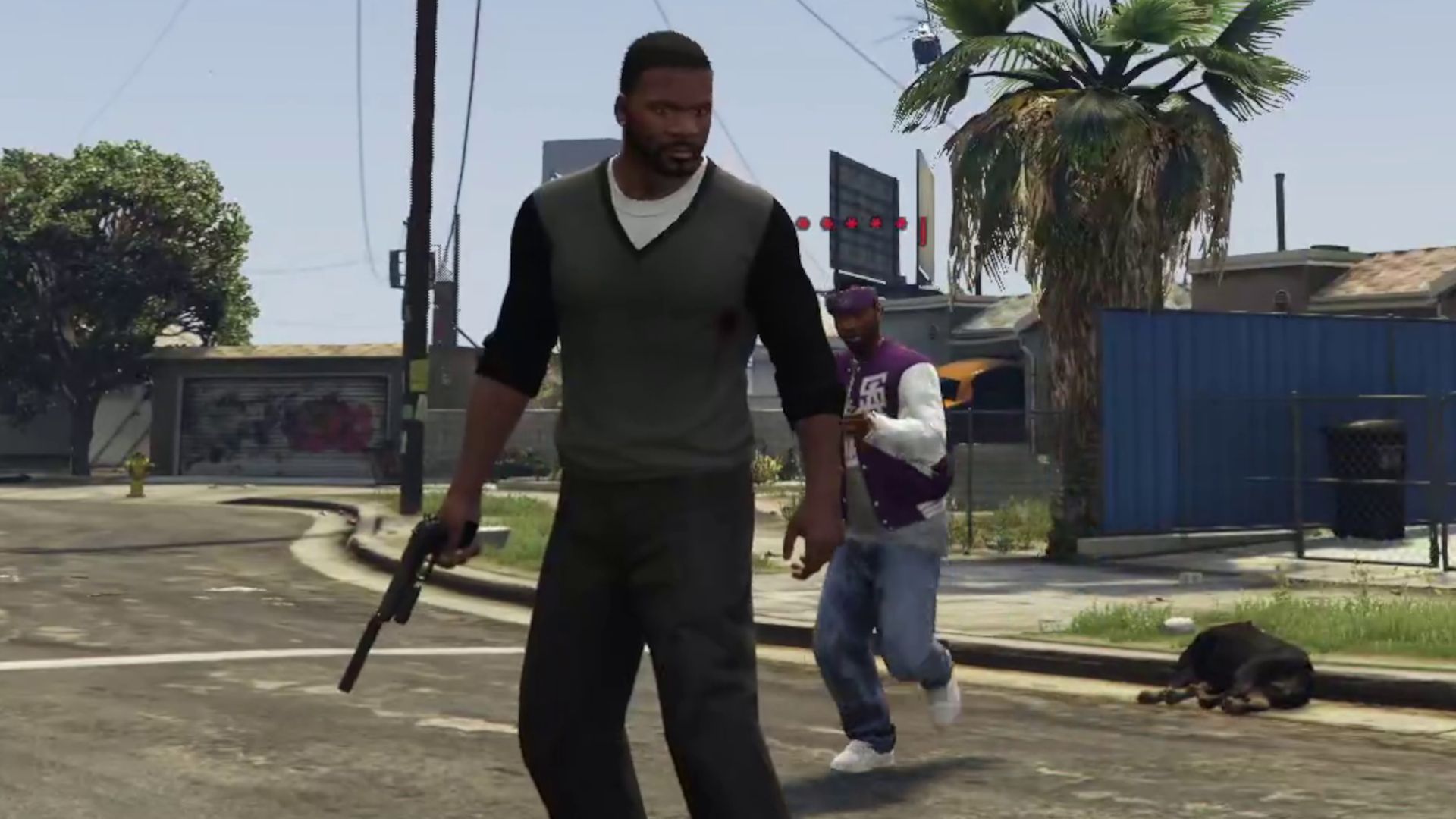 I added a gang notoriety system to GTA 5, but it mostly seems to make them murder everyone except me