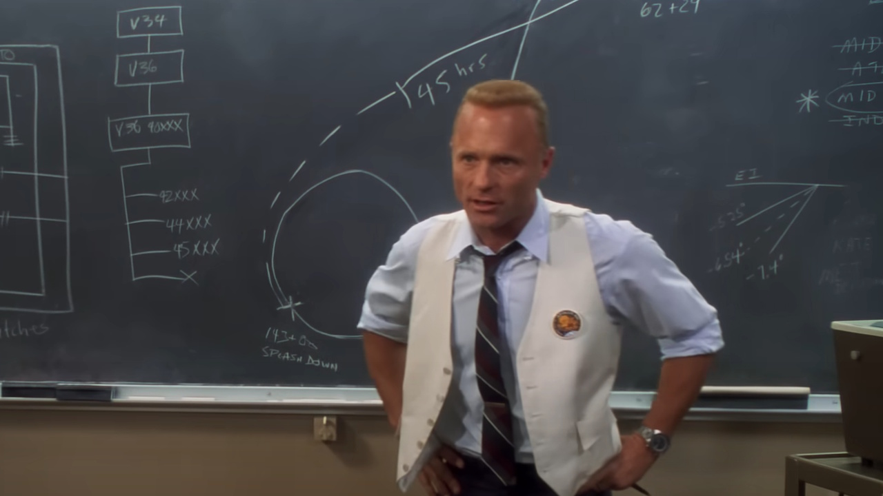 Ed Harris in Apollo 13.