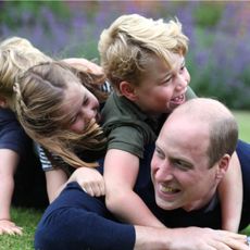 Prince William with his kids