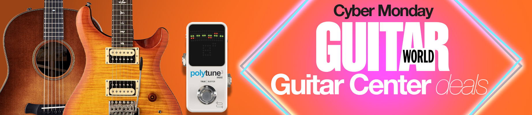 Cyber Monday Guitar Center deals