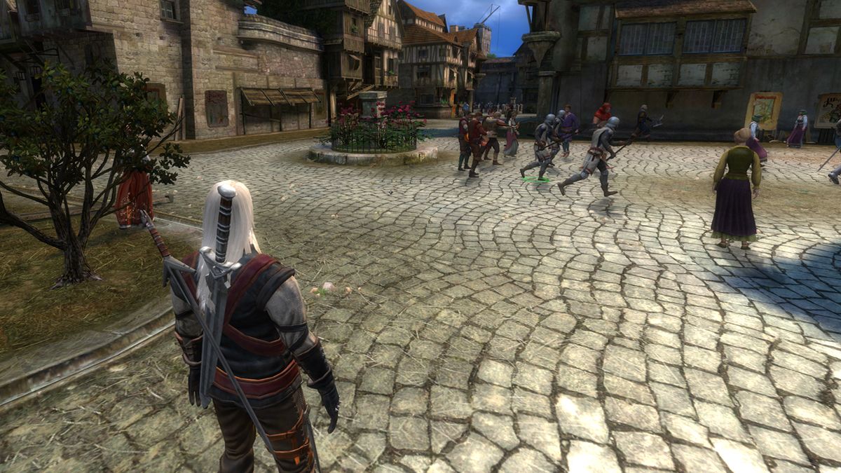 The oft-overlooked first Witcher has one of the best cities in gaming