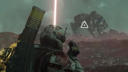 Helldivers 2 Factory Strider