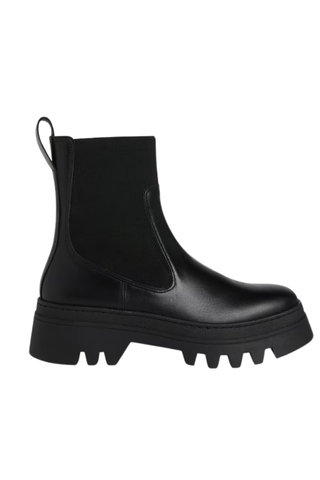 Black Hatton Chunky Chelsea Boot